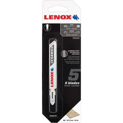 Lenox - Jig Saw Blades Blade Material: Bi-Metal Blade Length (Inch): 3-1/2 - Exact Tooling