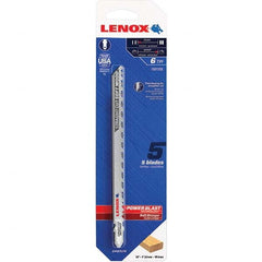 Lenox - Jig Saw Blades Blade Material: Bi-Metal Blade Length (Inch): 6 - Exact Tooling
