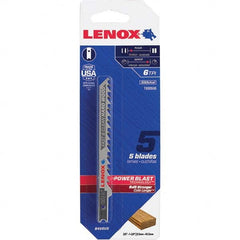 Lenox - Jig Saw Blades Blade Material: Bi-Metal Blade Length (Inch): 4 - Exact Tooling