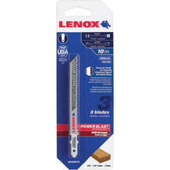 Lenox - Jig Saw Blades Blade Material: Bi-Metal Blade Length (Inch): 4 - Exact Tooling