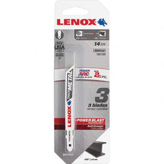 Lenox - Jig Saw Blades Blade Material: Bi-Metal Blade Length (Inch): 3-5/8 - Exact Tooling