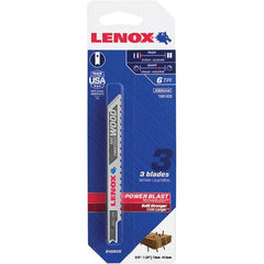 Lenox - Jig Saw Blades Blade Material: Bi-Metal Blade Length (Inch): 4 - Exact Tooling