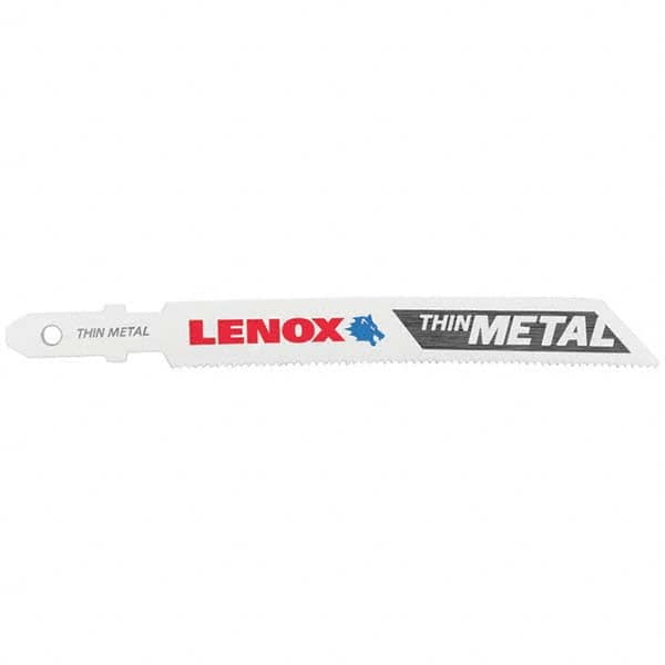 Lenox - Jig Saw Blades Blade Material: Bi-Metal Blade Length (Inch): 3-5/8 - Exact Tooling