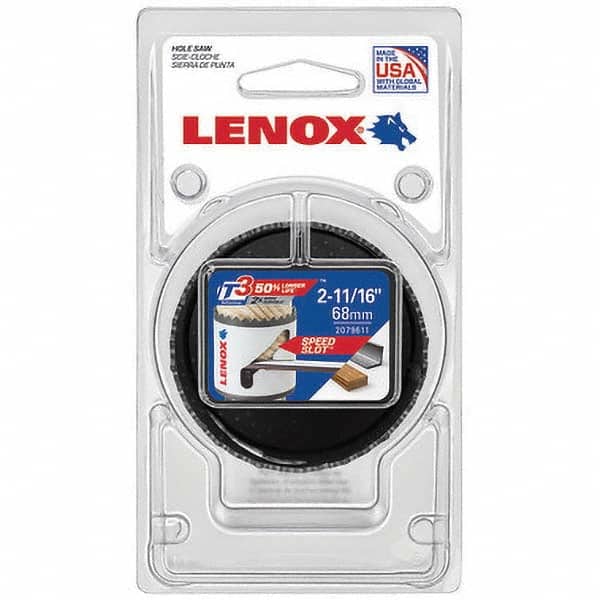 Lenox - Hole Saws Saw Diameter (mm): 1.50 Saw Diameter (Inch): 2-7/8 - Exact Tooling
