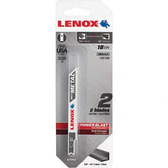 Lenox - Jig Saw Blades Blade Material: Bi-Metal Blade Length (Inch): 3-5/8 - Exact Tooling