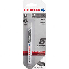 Lenox - Jig Saw Blades Blade Material: Bi-Metal Blade Length (Inch): 3-5/8 - Exact Tooling