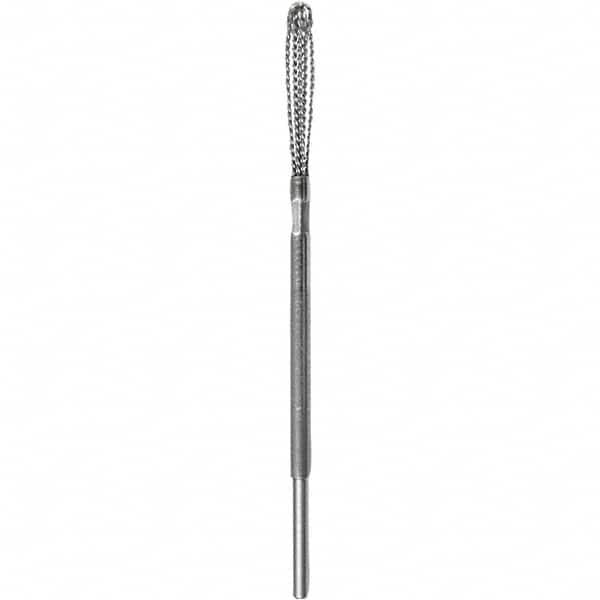 Made in USA - Power Deburring Tools Type: Cross Hole Deburring Tool Tool Compatibility: Rotary Power Tool - Exact Tooling