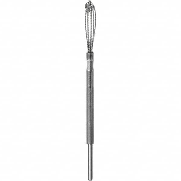 Made in USA - Power Deburring Tools Type: Cross Hole Deburring Tool Tool Compatibility: Rotary Power Tool - Exact Tooling