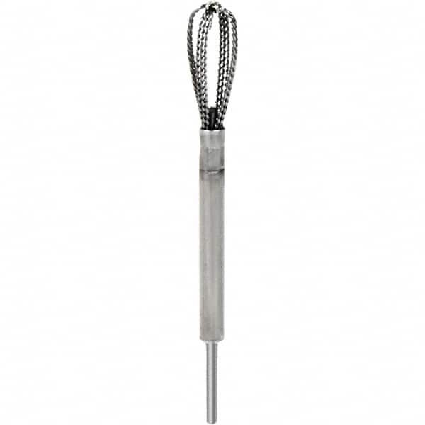 Made in USA - Power Deburring Tools Type: Cross Hole Deburring Tool Tool Compatibility: Rotary Power Tool - Exact Tooling