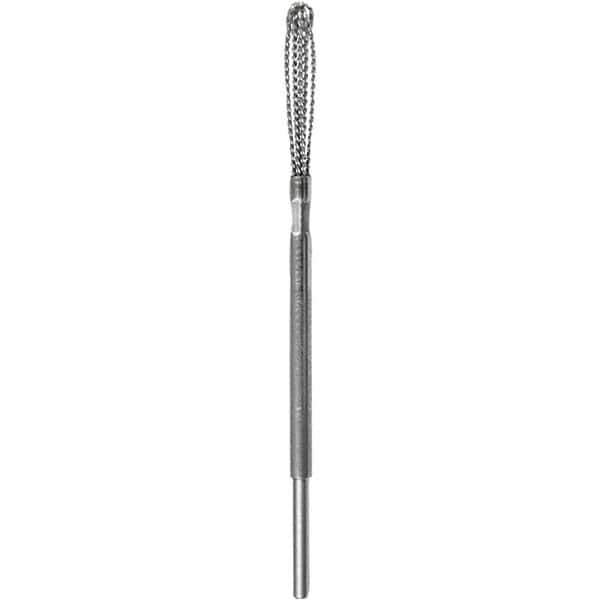 Made in USA - Power Deburring Tools Type: Cross Hole Deburring Tool Tool Compatibility: Rotary Power Tool - Exact Tooling