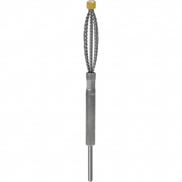Made in USA - Power Deburring Tools Type: Cross Hole Deburring Tool Tool Compatibility: Rotary Power Tool - Exact Tooling