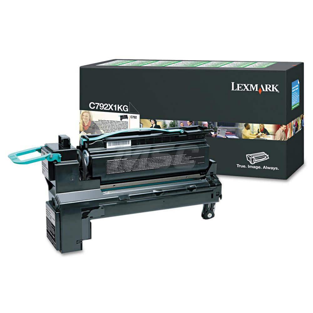 Lexmark - Office Machine Supplies & Accessories; Office Machine/Equipment Accessory Type: Toner Cartridge ; For Use With: Lexmark C792de; C792dte; C792dhe ; Color: Black - Exact Tooling