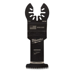 Milwaukee Tool - Rotary & Multi-Tool Accessories; Accessory Type: Multi-Material Blade ; For Use With: Multi-Tools ; Includes: 1-3/8" HCS JAPANESE TOOTH BLADE ; Maximum RPM: 0.000 ; Color: Black ; Tooth Style: End Cut - Exact Tooling