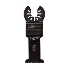 Milwaukee Tool - Rotary & Multi-Tool Accessories; Accessory Type: Wood Blade ; For Use With: Multi-Tools ; Includes: 1-3/8" HCS WOOD BLADE ; Maximum RPM: 0.000 ; Tooth Style: End Cut ; Head Diameter (Inch): 1-3/8 - Exact Tooling