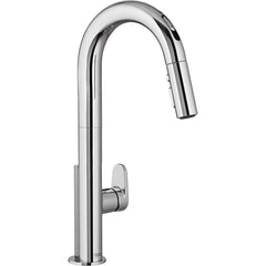 American Standard - Electronic & Sensor Faucets; Type: Sensor ; Style: Modern; Contemporary ; Type of Power: 4 AA Batteries ; Spout Type: High Arc ; Mounting Centers: Single Hole (Inch); Finish/Coating: Polished Chrome - Exact Tooling