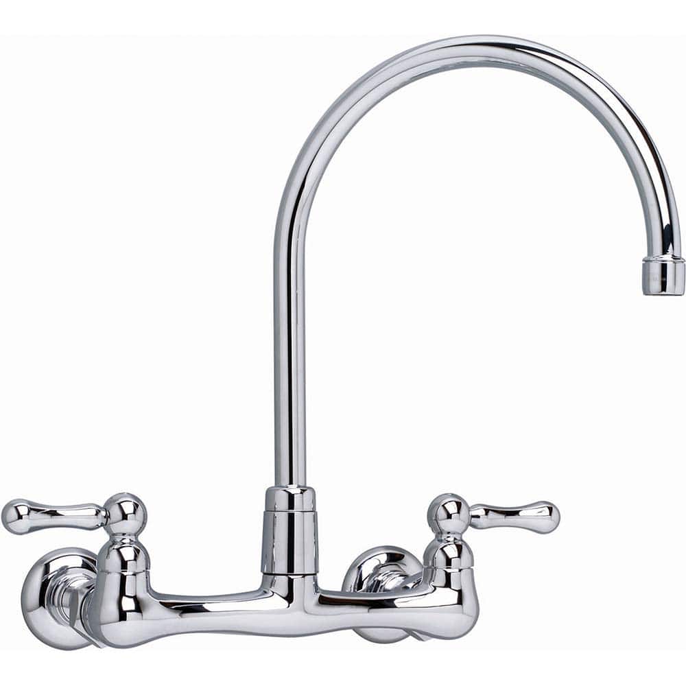 American Standard - Kitchen & Bar Faucets; Type: Gooseneck ; Style: Contemporary; Modern; Transitional ; Mount: Wallmount ; Design: Two Handle ; Handle Type: Lever ; Spout Type: Gooseneck - Exact Tooling