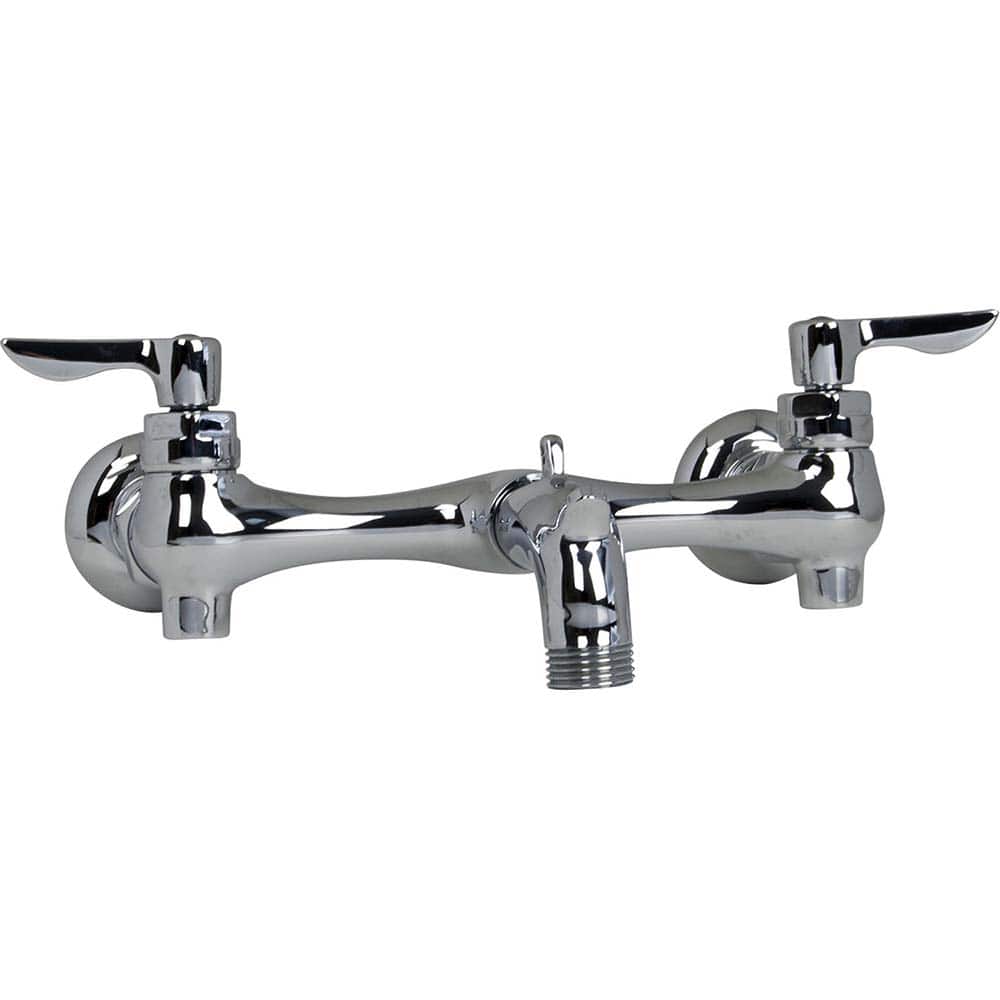 American Standard - Industrial & Laundry Faucets; Type: Utility Faucet ; Style: Transitional ; Design: Two Handle ; Handle Type: Lever ; Spout Type: Straight ; Mounting Centers: 8 (Inch) - Exact Tooling