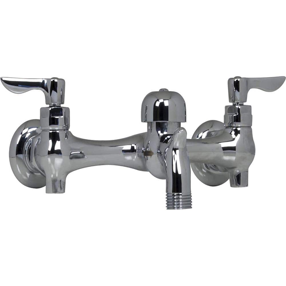 American Standard - Industrial & Laundry Faucets; Type: Utility Faucet ; Style: Transitional ; Design: Two Handle ; Handle Type: Lever ; Spout Type: Straight ; Mounting Centers: 8 (Inch) - Exact Tooling