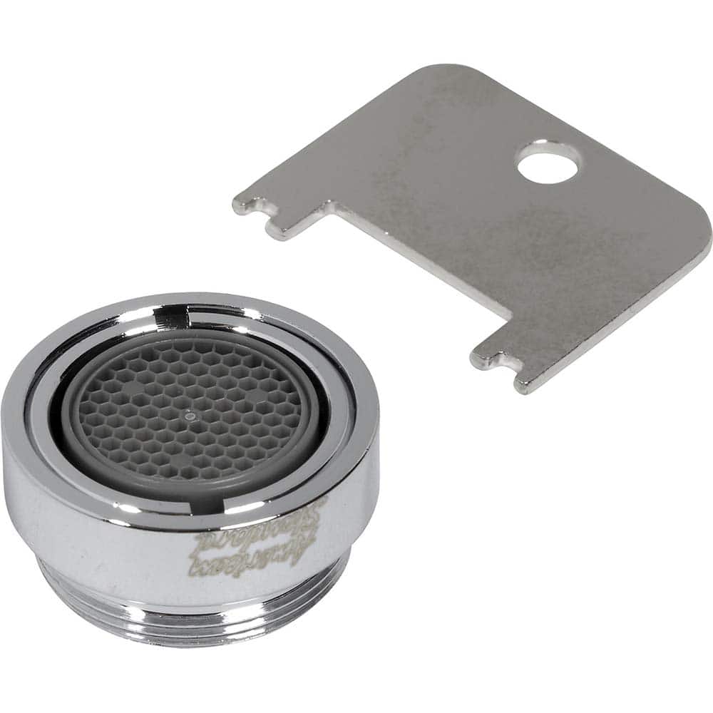 American Standard - Faucet Replacement Parts & Accessories; Type: 1.5 gpm/5.7 L/ min Pressure-Compensating Vandal-Resistant Aerator With Key ; For Use With: 1.5 gpm/5.7 L/ min Pressure-Compensating Vandal-Resistant Aerator With Key ; Material: Metal - Exact Tooling