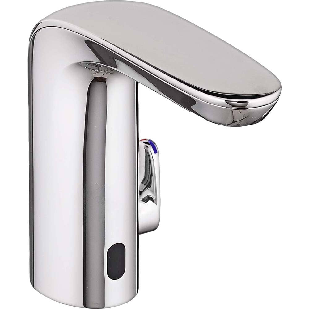 American Standard - Electronic & Sensor Faucets; Type: Sensor ; Style: Modern; Contemporary ; Type of Power: DC ; Spout Type: Low Arc ; Mounting Centers: Single Hole (Inch); Finish/Coating: Polished Chrome - Exact Tooling