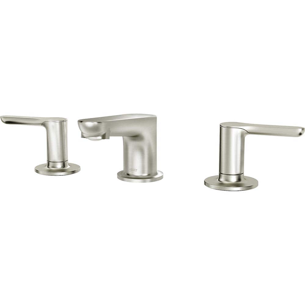 American Standard - Lavatory Faucets; Type: Widespread ; Spout Type: Low Arc ; Design: Two Handle ; Handle Type: Lever ; Mounting Centers: 8 (Inch); Drain Type: Pop-Up - Exact Tooling