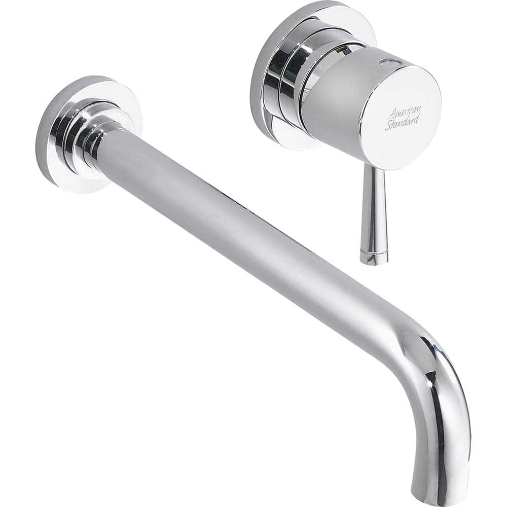 American Standard - Lavatory Faucets; Type: Wall Mount ; Spout Type: Low Arc ; Design: Lever ; Handle Type: Lever ; Mounting Centers: 4 (Inch); Drain Type: Grid - Exact Tooling