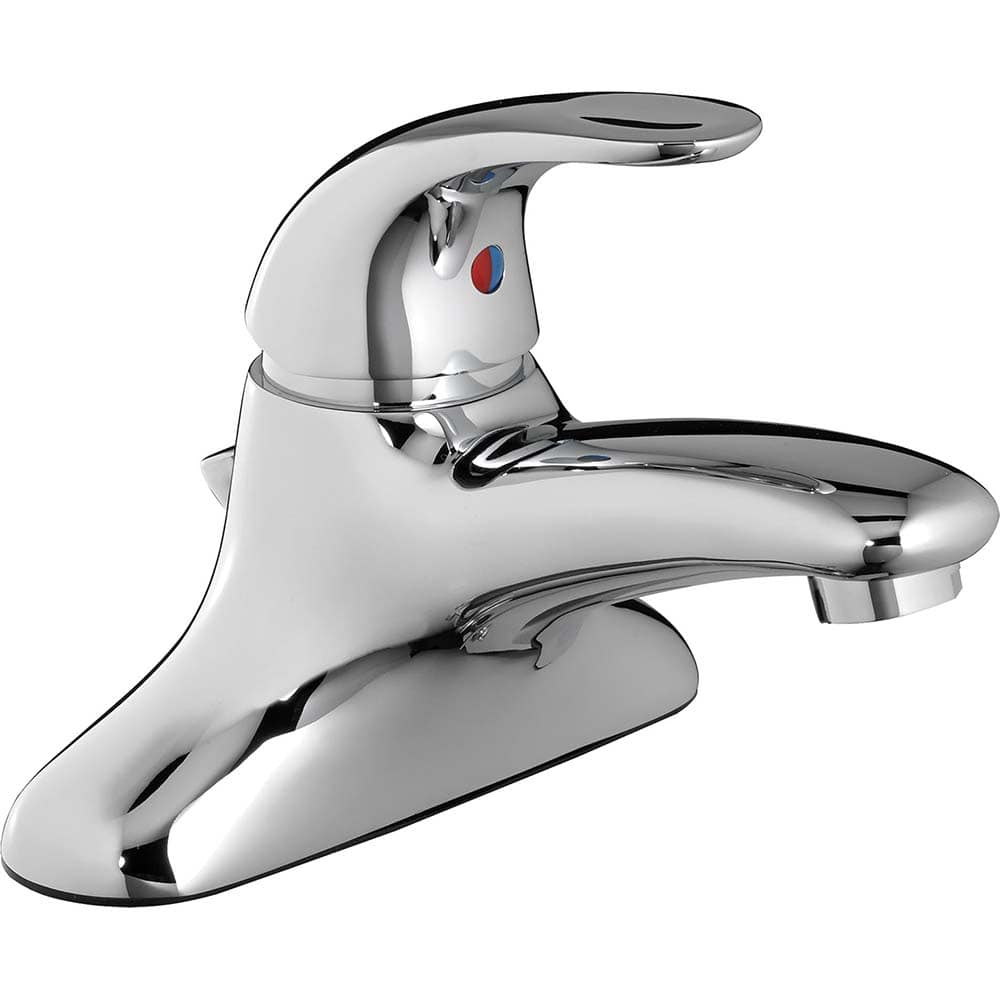 American Standard - Lavatory Faucets; Type: Centerset ; Spout Type: Standard ; Design: Lever ; Handle Type: Lever ; Mounting Centers: 4 (Inch); Drain Type: Pop-Up - Exact Tooling