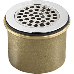 American Standard - Drain Components; Type: Grid Drain ; Material: Brass - Exact Tooling