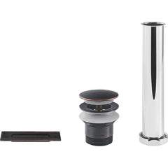 American Standard - Drain Components; Type: Overflow Cover and Drain Kit ; Includes: Overflow Cover ; Material: Brass - Exact Tooling