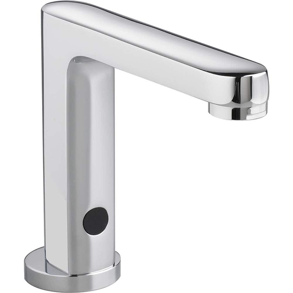 American Standard - Electronic & Sensor Faucets; Type: Sensor ; Style: Modern; Contemporary ; Type of Power: DC ; Spout Type: Low Arc ; Mounting Centers: Single Hole (Inch); Finish/Coating: Polished Chrome - Exact Tooling