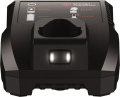 Chicago Pneumatic - 12 Volt, 1 Battery Lithium-Ion Power Tool Charger - AC Wall Outlet/Vehicle DC Outlet Power Source - Exact Tooling