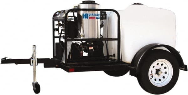 Value Collection - Diesel, 10 hp, 3,000 psi, 3.5 GPM, Hot Water Pressure Washer - General Triplex Ceramic Plunger, 50' x 3/8" Hose - Exact Tooling