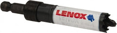 Lenox - 11/16" Diam, 1-1/2" Cutting Depth, Hole Saw - Bi-Metal Saw, Toothed Edge - Exact Tooling