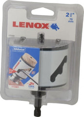 Lenox - 2-3/4" Diam, 1-1/2" Cutting Depth, Hole Saw - Bi-Metal Saw, Toothed Edge - Exact Tooling