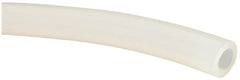 NewAge Industries - 5/16" ID x 1/2" OD, 3/32" Wall Thickness, Cut to Length (100' Standard Length) Silicone Tube - Natural, 10 Max psi, 50 Shore A Hardness - Exact Tooling