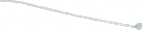Thomas & Betts - 5-1/2" Long Green Nylon Standard Cable Tie - 40 Lb Tensile Strength, 1.37mm Thick, 4" Max Bundle Diam - Exact Tooling