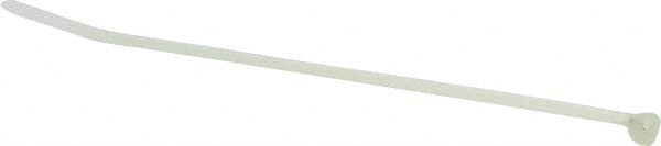 Thomas & Betts - 7.31" Long Green Nylon Standard Cable Tie - 50 Lb Tensile Strength, 1.5mm Thick, 6" Max Bundle Diam - Exact Tooling