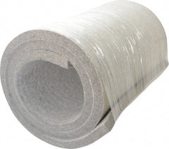 Made in USA - 5/8 Inch Thick x 60 Inch Wide x 12 Inch Long, Pressed Wool Felt Sheet - 10 Lbs/Square Yd., Gray, 400 psi - Exact Tooling