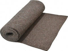 Made in USA - 1/8 Inch Thick x 72 Inch Wide x 12 Inch Long, Pressed Wool Felt Sheet - 1.1 Lbs/Square Yd., Gray, 75 psi - Exact Tooling
