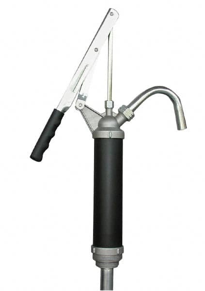 PRO-LUBE - Oil Lubrication 0.10 Strokes/oz Flow Aluminum & Steel Lever Hand Pump - Exact Tooling