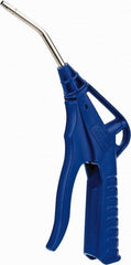 CEJN - 232 Max psi Bent Fixed Tube Pistol Grip Blow Gun - 1/4 NPT, 4" Tube Length, Polyacetate - Exact Tooling