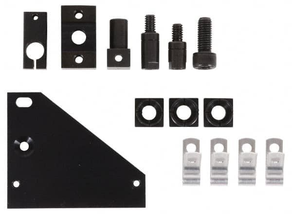 Newall - DRO Brackets & Mounting Hardware Accessory Type: Bracket Kit For Use With: NMS300 DRO; NMS800 DRO; Microsyn Encoder - Exact Tooling