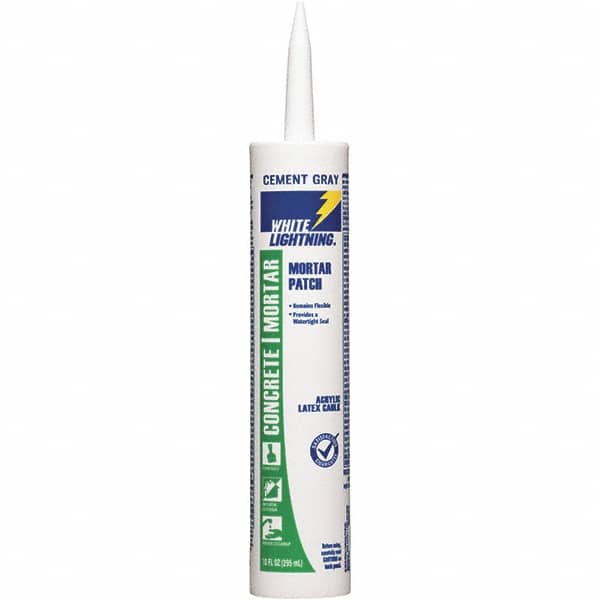 White Lightning - Drywall & Hard Surface Compounds Type: Brick/Mortar Repair Color: Gray - Exact Tooling