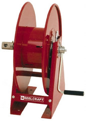 Reelcraft - 100' Manual Hose Reel - 5,000 psi, Hose Not Included - Exact Tooling