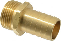 Dixon Valve & Coupling - 1 NH Garden Hose Fitting - Brass, Standard Shank Male/Female Set Connector - Exact Tooling