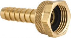 Dixon Valve & Coupling - 3/4 NH Garden Hose Fitting - Brass, Long Shank Female Swivel Connector - Exact Tooling