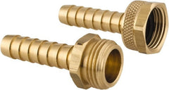 Dixon Valve & Coupling - 3/4 NH Garden Hose Fitting - Brass, Long Shank Male/Female Set Connector - Exact Tooling