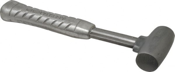 American Hammer - 1-1/2 Lb Head 1" Face Zinc Aluminum Alloy Nonmarring Hammer - 11-1/2" OAL, Aluminum Handle - Exact Tooling