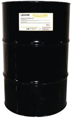 Accu-Lube - Accu-Lube LB-6100, 55 Gal Drum Cutting & Sawing Fluid - Natural Ingredients, For Cutting, Drilling, Grinding, Milling, Punching, Stamping, Tapping - Exact Tooling