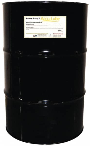 Accu-Lube - Accu-Lube Power Stamp II, 55 Gal Drum Stamping Fluid - Water Soluble, For Machining - Exact Tooling